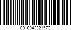 Código de barras (EAN, GTIN, SKU, ISBN): '0010343921573'