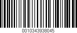Código de barras (EAN, GTIN, SKU, ISBN): '0010343938045'