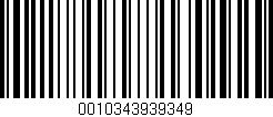 Código de barras (EAN, GTIN, SKU, ISBN): '0010343939349'