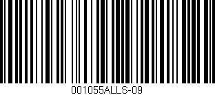 Código de barras (EAN, GTIN, SKU, ISBN): '001055ALLS-09'