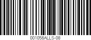 Código de barras (EAN, GTIN, SKU, ISBN): '001056ALLS-08'