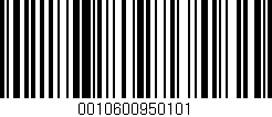 Código de barras (EAN, GTIN, SKU, ISBN): '0010600950101'