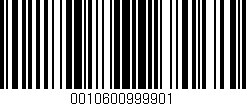 Código de barras (EAN, GTIN, SKU, ISBN): '0010600999901'