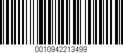 Código de barras (EAN, GTIN, SKU, ISBN): '0010942213499'