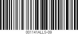Código de barras (EAN, GTIN, SKU, ISBN): '001141ALLS-09'