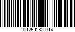 Código de barras (EAN, GTIN, SKU, ISBN): '0012502620914'