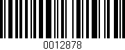 Código de barras (EAN, GTIN, SKU, ISBN): '0012878'