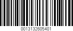 Código de barras (EAN, GTIN, SKU, ISBN): '0013132605401'