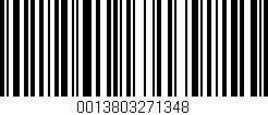 Código de barras (EAN, GTIN, SKU, ISBN): '0013803271348'
