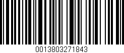Código de barras (EAN, GTIN, SKU, ISBN): '0013803271843'