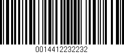 Código de barras (EAN, GTIN, SKU, ISBN): '0014412232232'