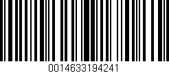 Código de barras (EAN, GTIN, SKU, ISBN): '0014633194241'