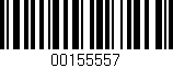 Código de barras (EAN, GTIN, SKU, ISBN): '00155557'