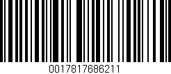 Código de barras (EAN, GTIN, SKU, ISBN): '0017817686211'