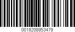 Código de barras (EAN, GTIN, SKU, ISBN): '0018208953479'