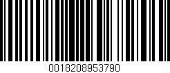 Código de barras (EAN, GTIN, SKU, ISBN): '0018208953790'