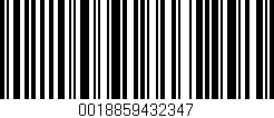 Código de barras (EAN, GTIN, SKU, ISBN): '0018859432347'