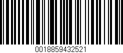 Código de barras (EAN, GTIN, SKU, ISBN): '0018859432521'