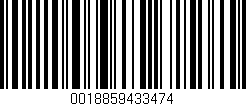 Código de barras (EAN, GTIN, SKU, ISBN): '0018859433474'