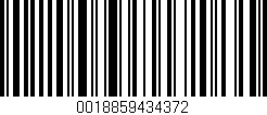 Código de barras (EAN, GTIN, SKU, ISBN): '0018859434372'