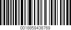 Código de barras (EAN, GTIN, SKU, ISBN): '0018859438769'