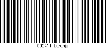 Código de barras (EAN, GTIN, SKU, ISBN): '002411|Laranja'