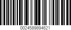 Código de barras (EAN, GTIN, SKU, ISBN): '0024589894621'