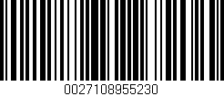 Código de barras (EAN, GTIN, SKU, ISBN): '0027108955230'