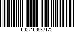 Código de barras (EAN, GTIN, SKU, ISBN): '0027108957173'