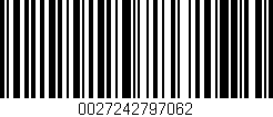 Código de barras (EAN, GTIN, SKU, ISBN): '0027242797062'