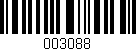 Código de barras (EAN, GTIN, SKU, ISBN): '003088'