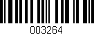 Código de barras (EAN, GTIN, SKU, ISBN): '003264'