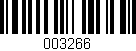 Código de barras (EAN, GTIN, SKU, ISBN): '003266'