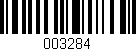 Código de barras (EAN, GTIN, SKU, ISBN): '003284'