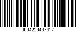 Código de barras (EAN, GTIN, SKU, ISBN): '0034223437817'
