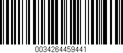 Código de barras (EAN, GTIN, SKU, ISBN): '0034264459441'