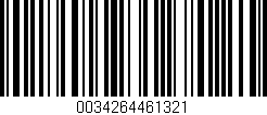 Código de barras (EAN, GTIN, SKU, ISBN): '0034264461321'