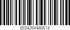 Código de barras (EAN, GTIN, SKU, ISBN): '0034264466814'