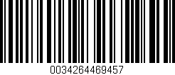 Código de barras (EAN, GTIN, SKU, ISBN): '0034264469457'