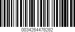 Código de barras (EAN, GTIN, SKU, ISBN): '0034264478282'