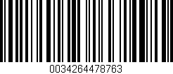 Código de barras (EAN, GTIN, SKU, ISBN): '0034264478763'