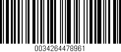 Código de barras (EAN, GTIN, SKU, ISBN): '0034264478961'