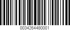 Código de barras (EAN, GTIN, SKU, ISBN): '0034264480001'