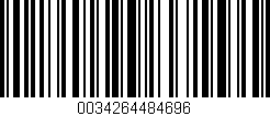 Código de barras (EAN, GTIN, SKU, ISBN): '0034264484696'