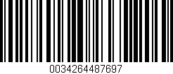 Código de barras (EAN, GTIN, SKU, ISBN): '0034264487697'