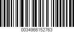 Código de barras (EAN, GTIN, SKU, ISBN): '0034966152763'