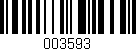 Código de barras (EAN, GTIN, SKU, ISBN): '003593'