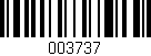 Código de barras (EAN, GTIN, SKU, ISBN): '003737'