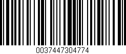 Código de barras (EAN, GTIN, SKU, ISBN): '0037447304774'