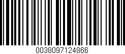 Código de barras (EAN, GTIN, SKU, ISBN): '0038097124866'
